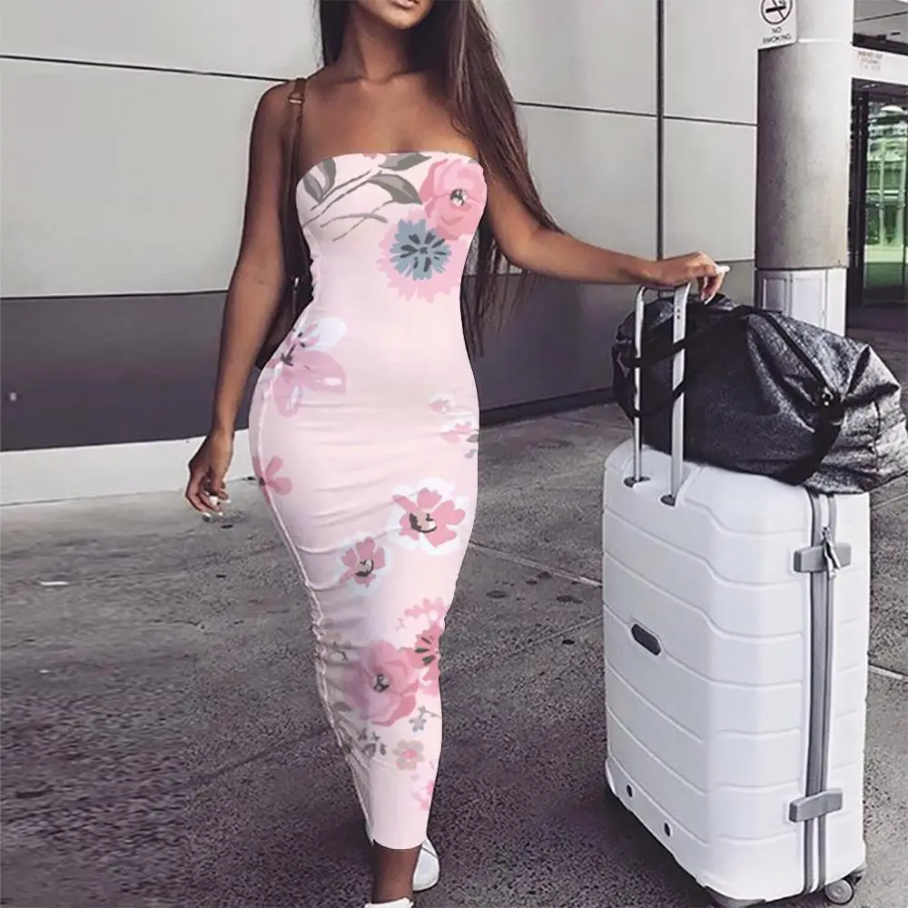 

KYKU Brand Flower Dress Women Art Sundress Colorful Ladies Dresses Romantic 3d Print Womens Clothing Elegant New Cool Fashion