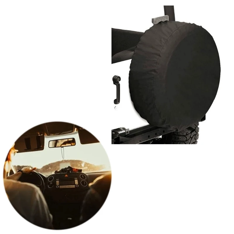 Портативное универсальное водонепроницаемое запасное жесткое защитное колесо