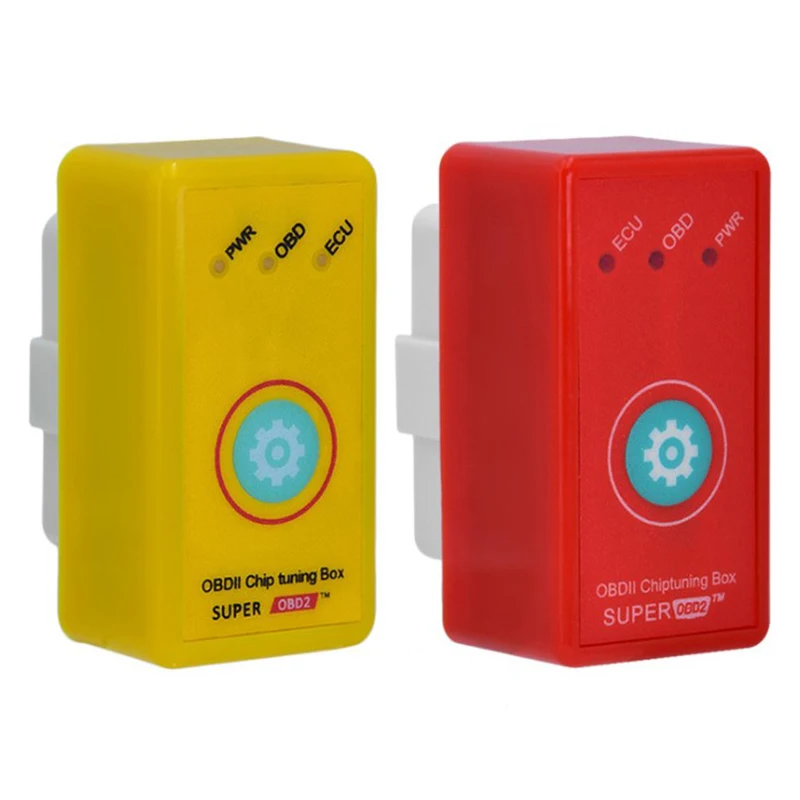 

1pc SuperOBD2 Chip tuning Box OBDII Interface Plug and Drive OBD for diesel
