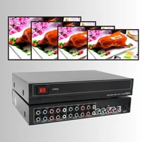 rgb component video splitter 1 in 2 1 in 4 out active 4 port component ypbpr video audio splitter for ps2 wii xbox dvd hdtv