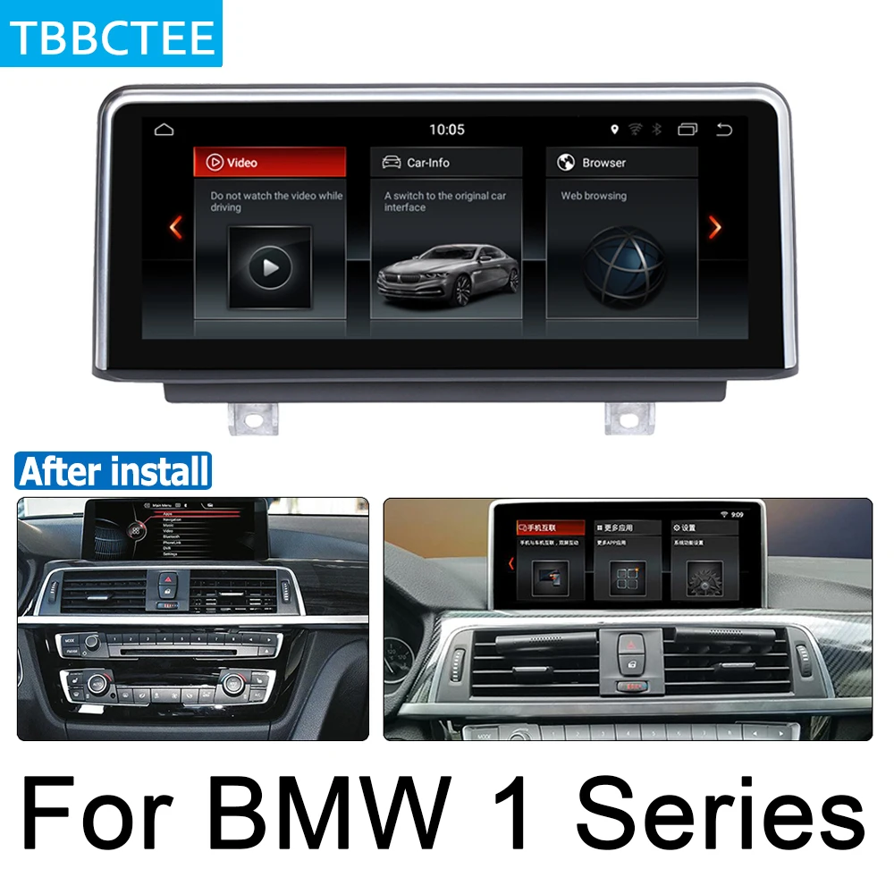 Для BMW 1 серии 2018 ~ 2019 EVO Android автомобильный GPS DVD мультимедийный плеер оригинальный