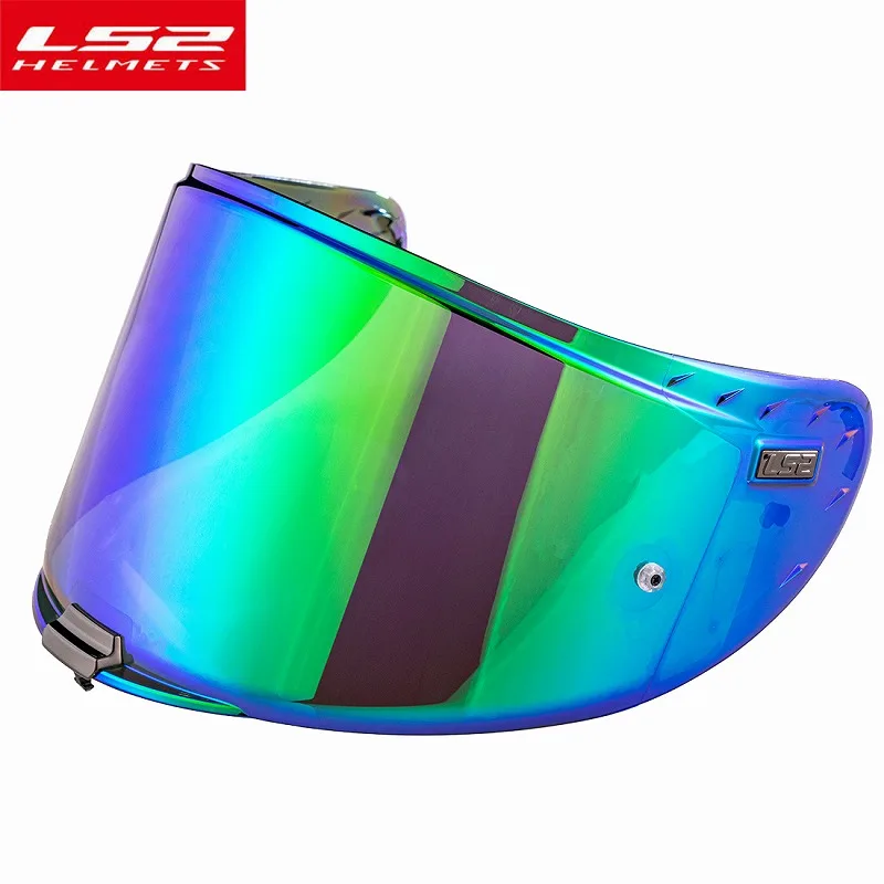 LS2 FF327 Challenger Helmet Visor Rainbow Silver Black Ready Motorcycle Replacement | Автомобили и мотоциклы