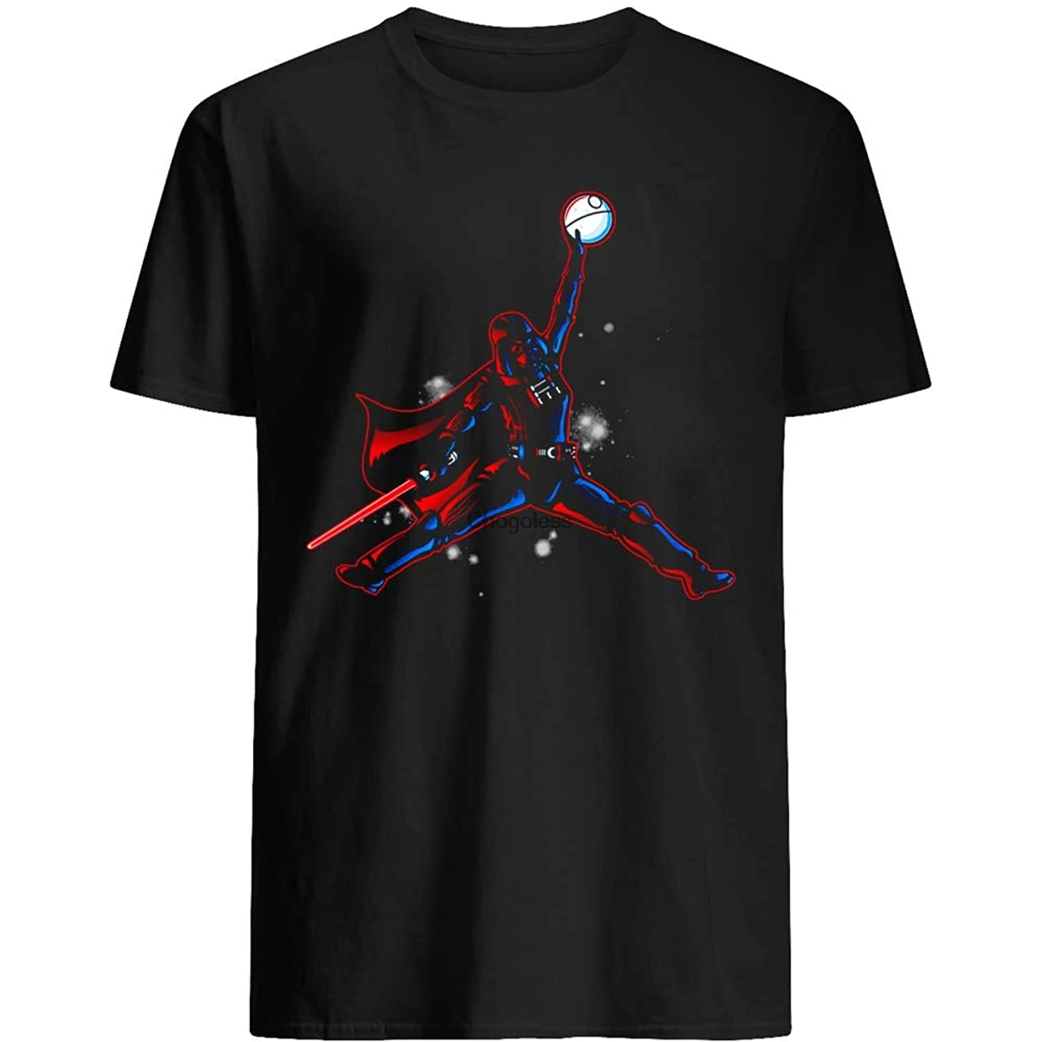 Смешная футболка унисекс ДартВейдер играющий в мяч из фильмов Звездные войны |