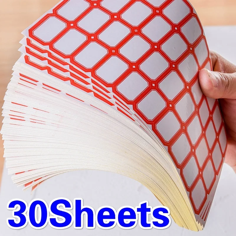 

30pcs/set Label Stickers Self Adhesive Stickers Adhesive Coding Stickers Label Set Small Label Stickers