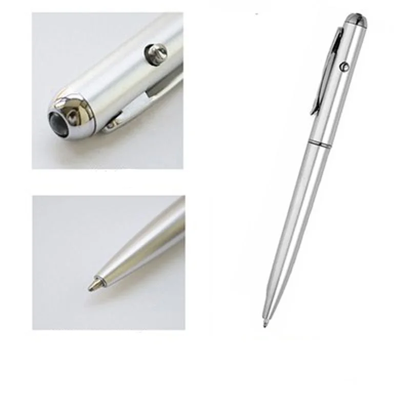 Креативная Невидимая ручка волшебный светодиодный светильник шариковые ручки