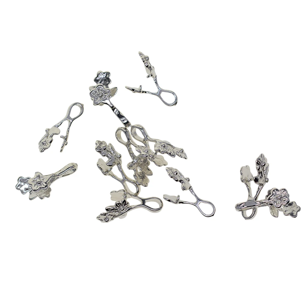 12 шт. в упаковке с кристаллами цветами зажимом подвеской для изготовления