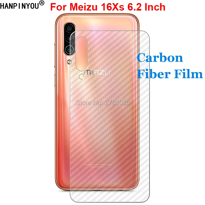 Для Meizu 16Xs 6 2 &quot3D защитная пленка из углеродного волокна с защитой от отпечатков