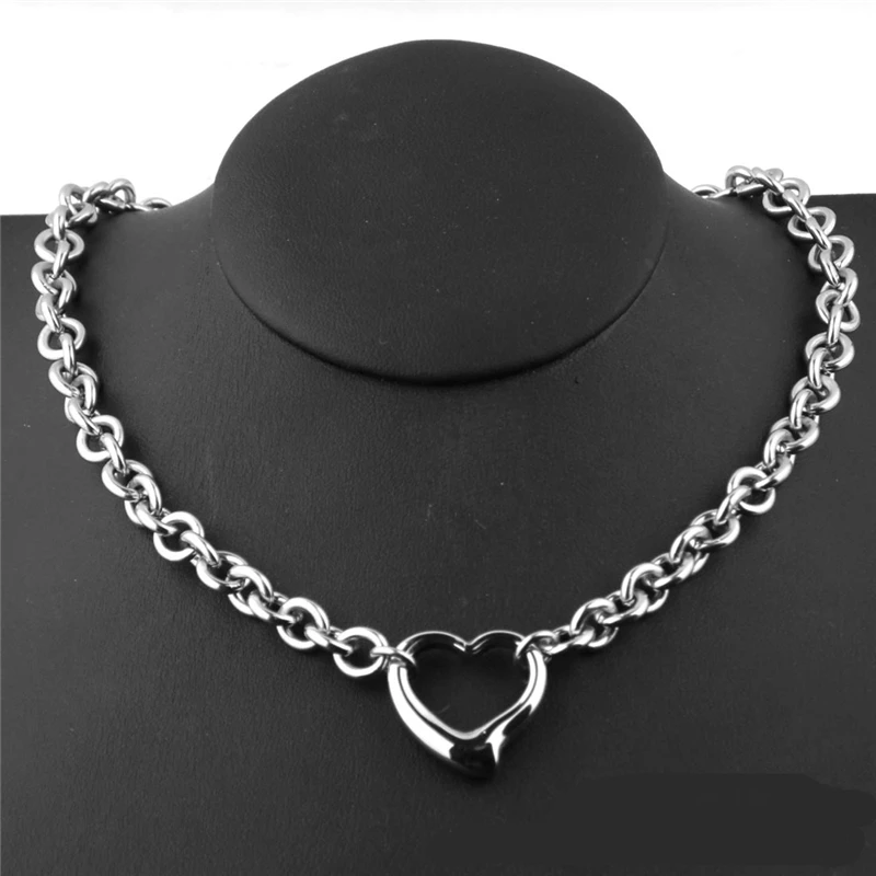 Charmhouse Silver 925 Jewelry Sets For Women Heart Charm Bracelet Necklace 2 pcs Costume Jewelery Set Accessories Bijoux Gifts