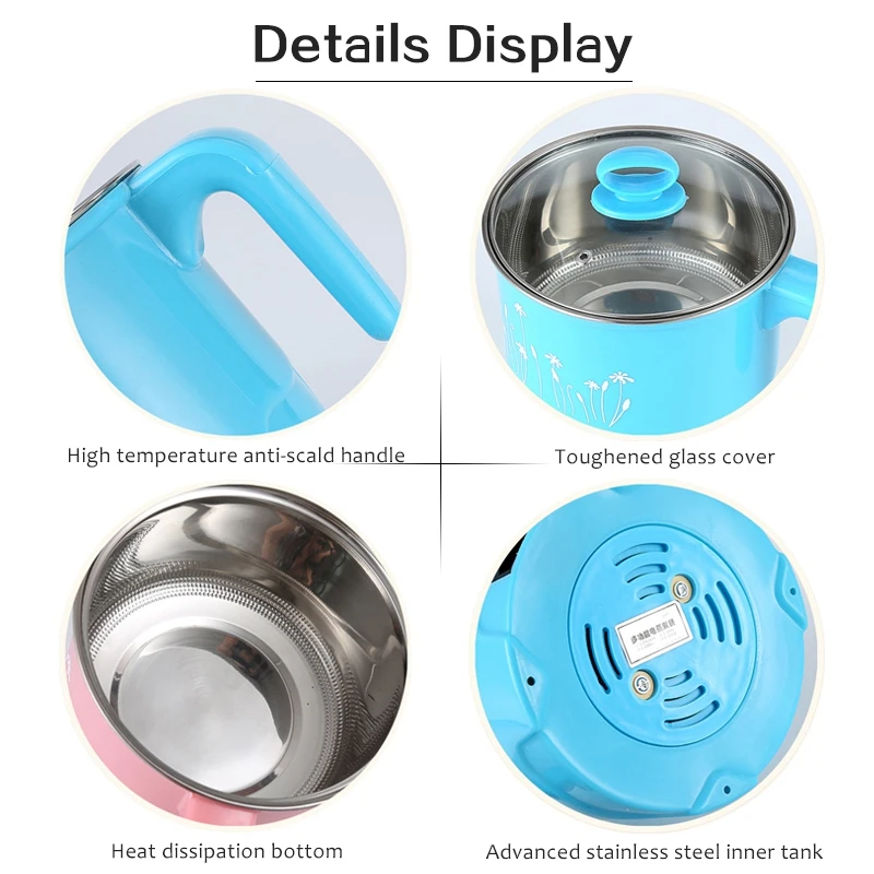 EAS-многофункциональная 1.8л электрическая сковорода из нержавеющей стали горячий