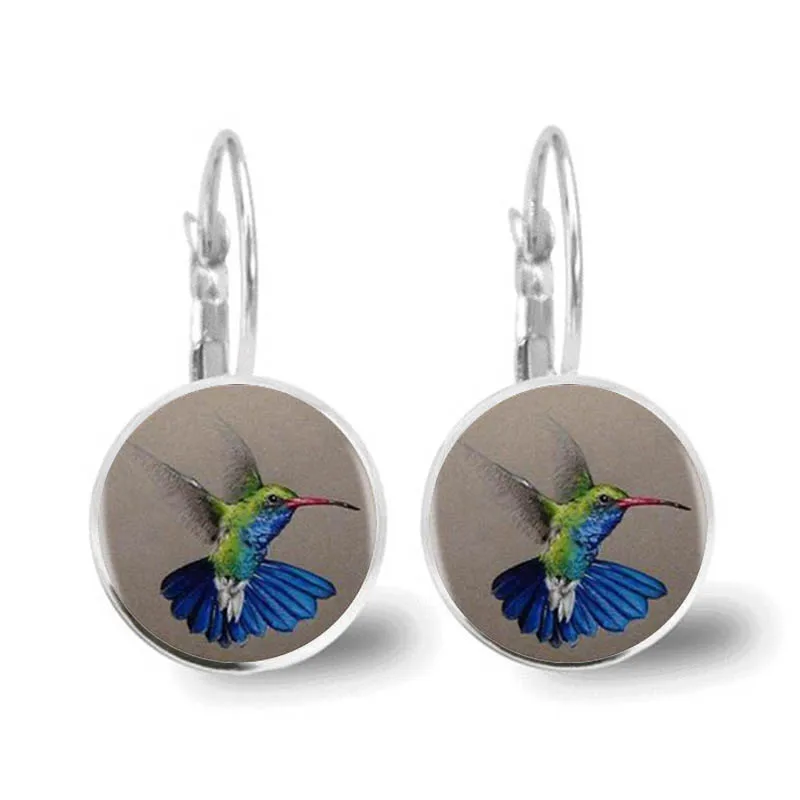 Женские винтажные серьги-гвоздики в виде птиц | Украшения и аксессуары