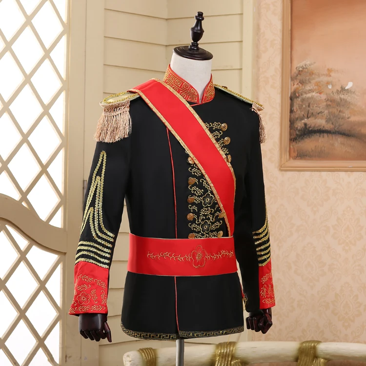 british royal guard costume queens guard uniform prince william royal guards soldiers costume european prince suit full set free global shipping