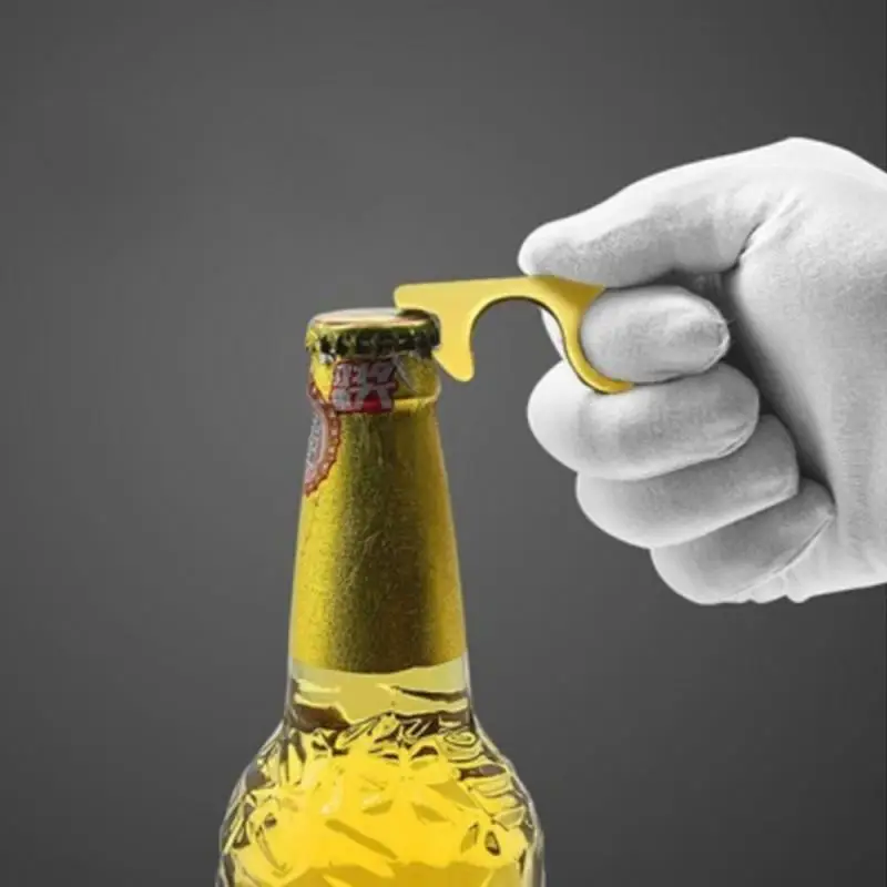 Открывалка для дверей ручной работы брелок без прикосновения ручка двери