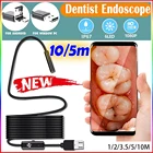 Цифровой стоматологический эндоскоп 3 в 1, 1080P HD, водонепроницаемый USB, многофункциональный мини Бороскоп, камера для осмотра труб для телефона Android