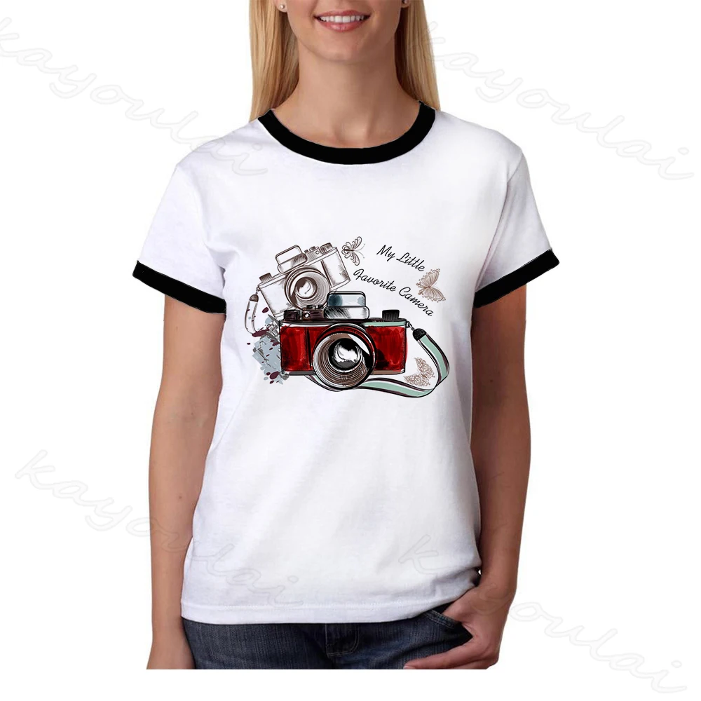 Футболка женская с рисунком модная хипстерская уличная одежда в стиле Харадзюку