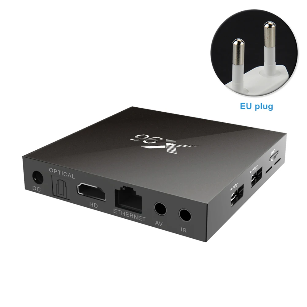 

TV Supplies Quad Core HDR10 Smart TV Watching Case Electronics Appliance 1GB 8GB Android 6.0 WIFI TV BOX 2GB 16GB Amlogic S905X