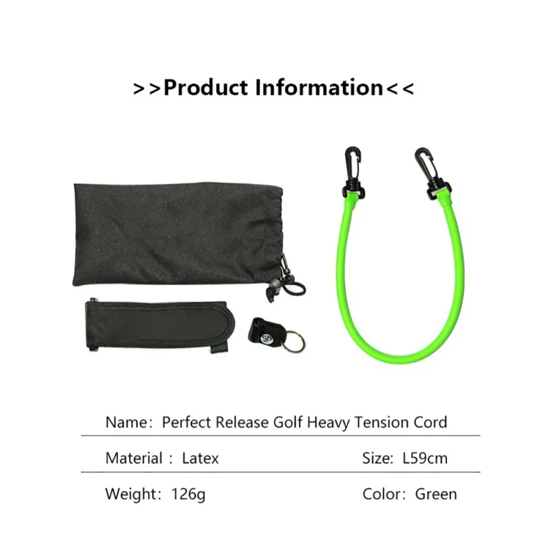 

Golf Swing Trainer Corrector Gesture Alignment Training Practice Aid Elastic Resistance Rope Golf Swing Strengthen Equipment