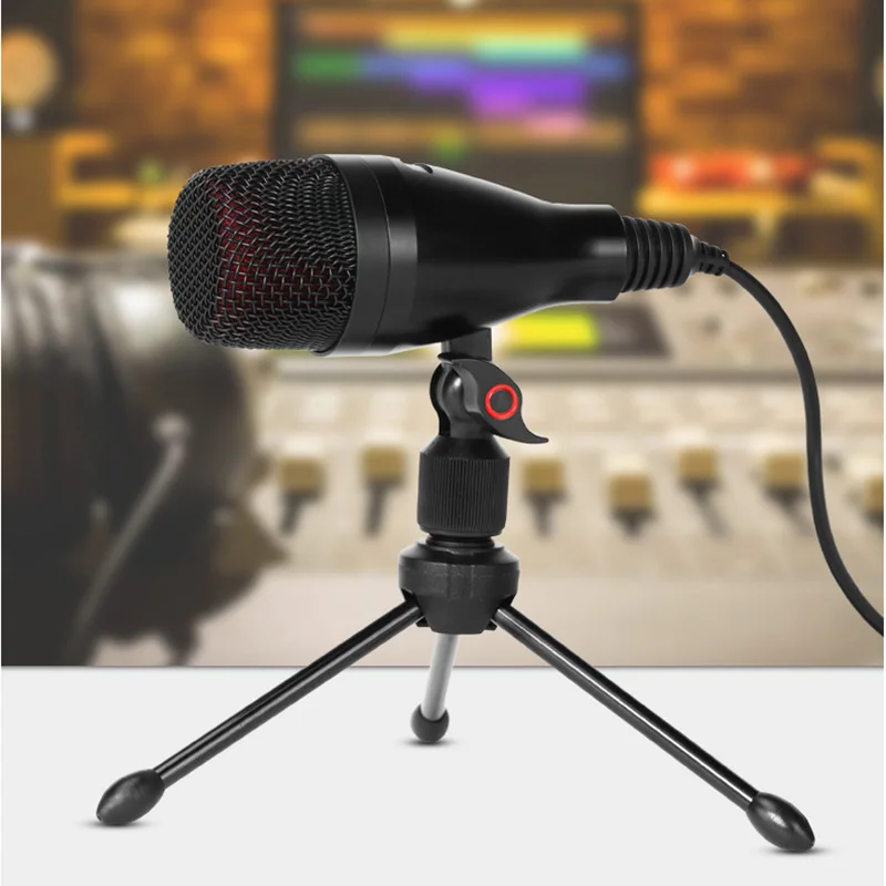 

Cardioid Directional Condenser Microphone for Youtube Broadcast Gaming Usb Microphone for Computer Recording Mic with Stand