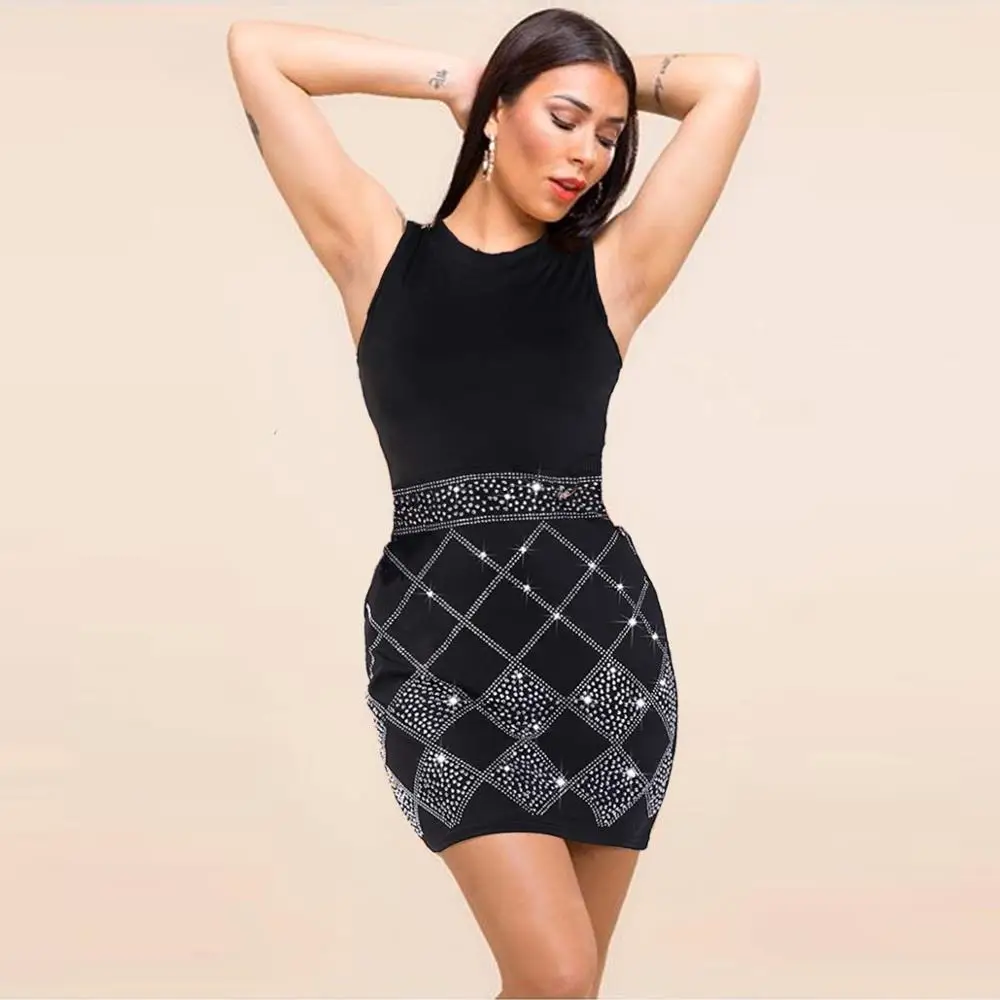 Блестящее платье для женщин с блестками вечерние платья ночного клуба летние