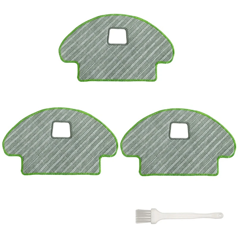 

HOT！-3PCS Professional Microfiber Cloth Replacement Mop Cloth For Ecovacs Deebot Ozmo 930/610 Robotic Vacuum Cleaner