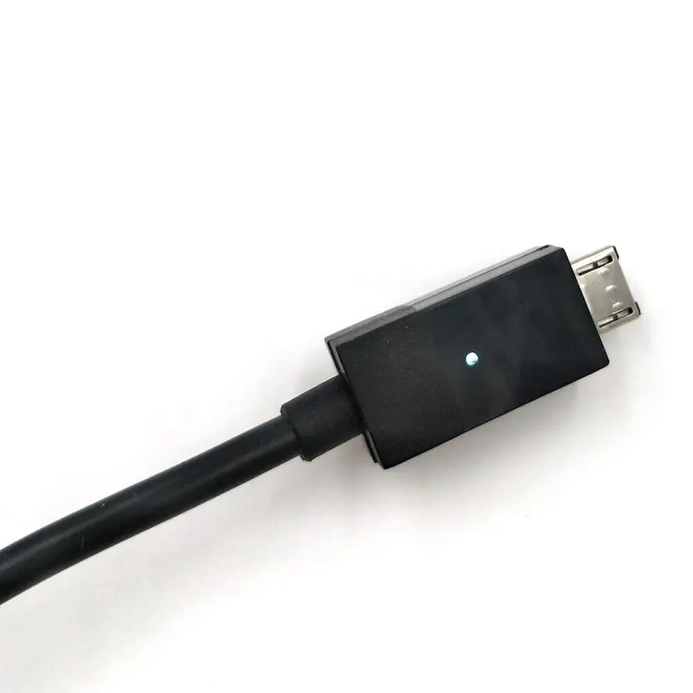 Bbzeal 9ft зарядный кабель USB шнур питания с Светодиодный индикатор зарядки для PS4/xbox