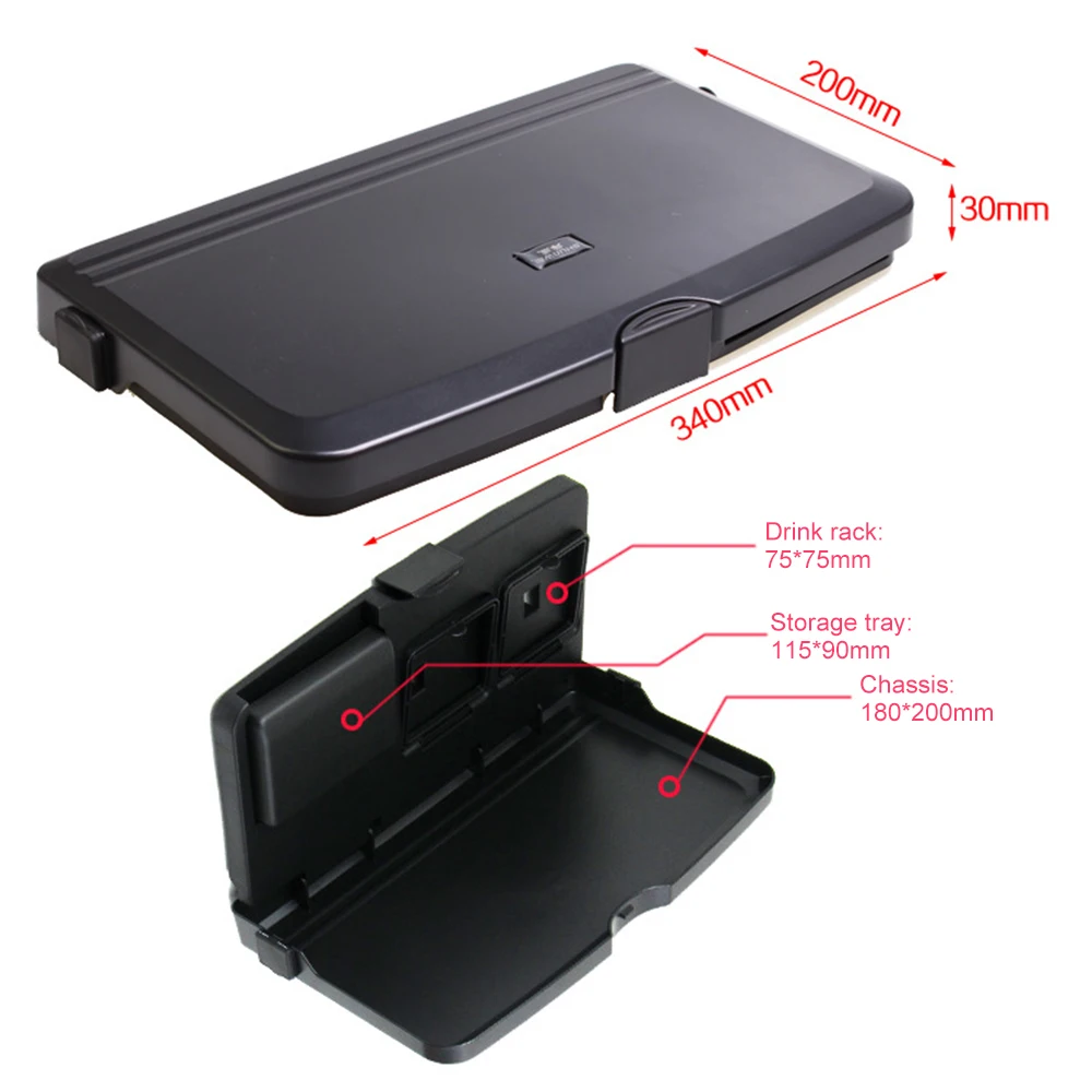 Новинка 2019 портативный автомобильный поднос на спинку сиденья практичный