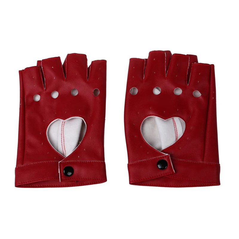 Женские перчатки из искусственной кожи для езды на мотоцикле велосипеде