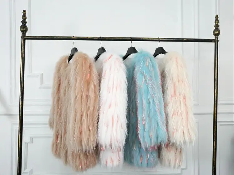 Для женщин вязаная натуральная Шуба из натурального Лисьего меха пальто Куртки