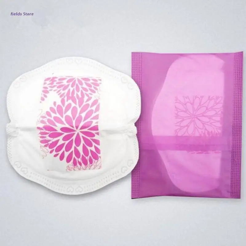 

100Pcs Disposable Maternity Breast Nursing Pads Mother Breastfeeding Leakproof Milk Adhesive Sticker Ultra Thin Highly Absorbent
