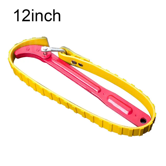 

Belt Wrench oil filter puller Strap SpannerChain Oil Filter Cartridge Disassembly Tool oil filter wrench Adjustable Strap Opener