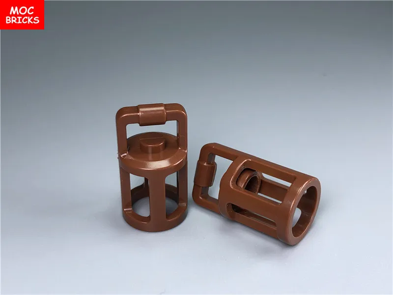 10 шт./партия кубики Moc DIY посуда фонарь подходит с 37776 круглыми кирпичами 1X1 развивающие строительные блоки игрушки для Детский Рождественский подарок