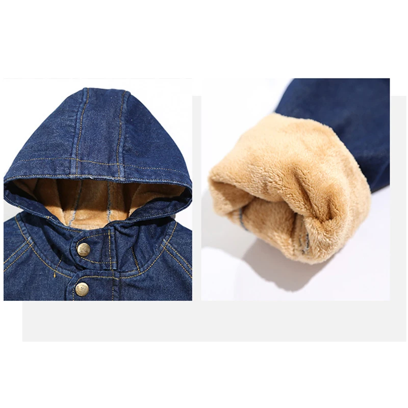 Зимнее пальто для мальчиков новые корейские подростковые детские ковбойская