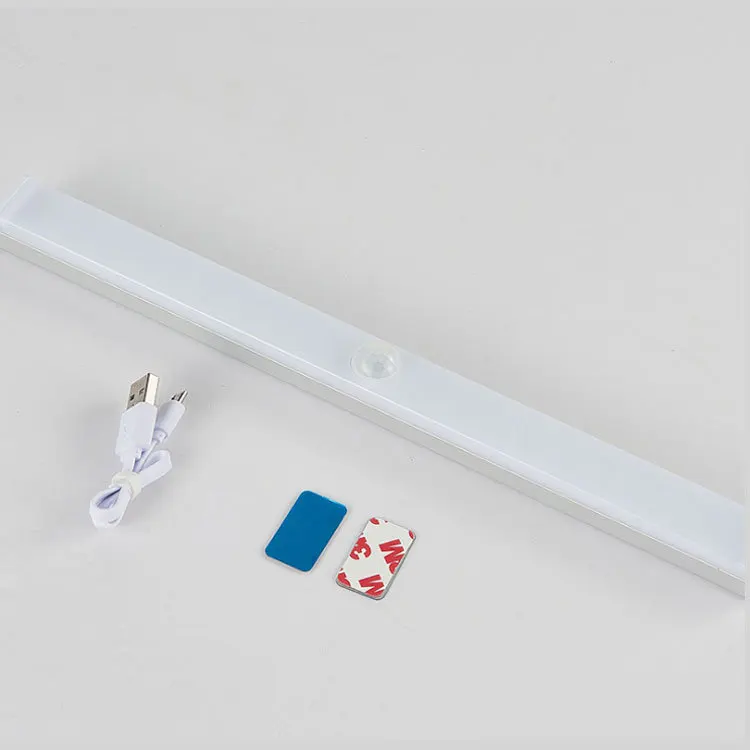 

LED Night Light Motion Sensor Wireless USB Rechargeable 10 21 30 50cm Night lamp For Kitchen Cabinet Wardrobe Lamp Magnetic lamp