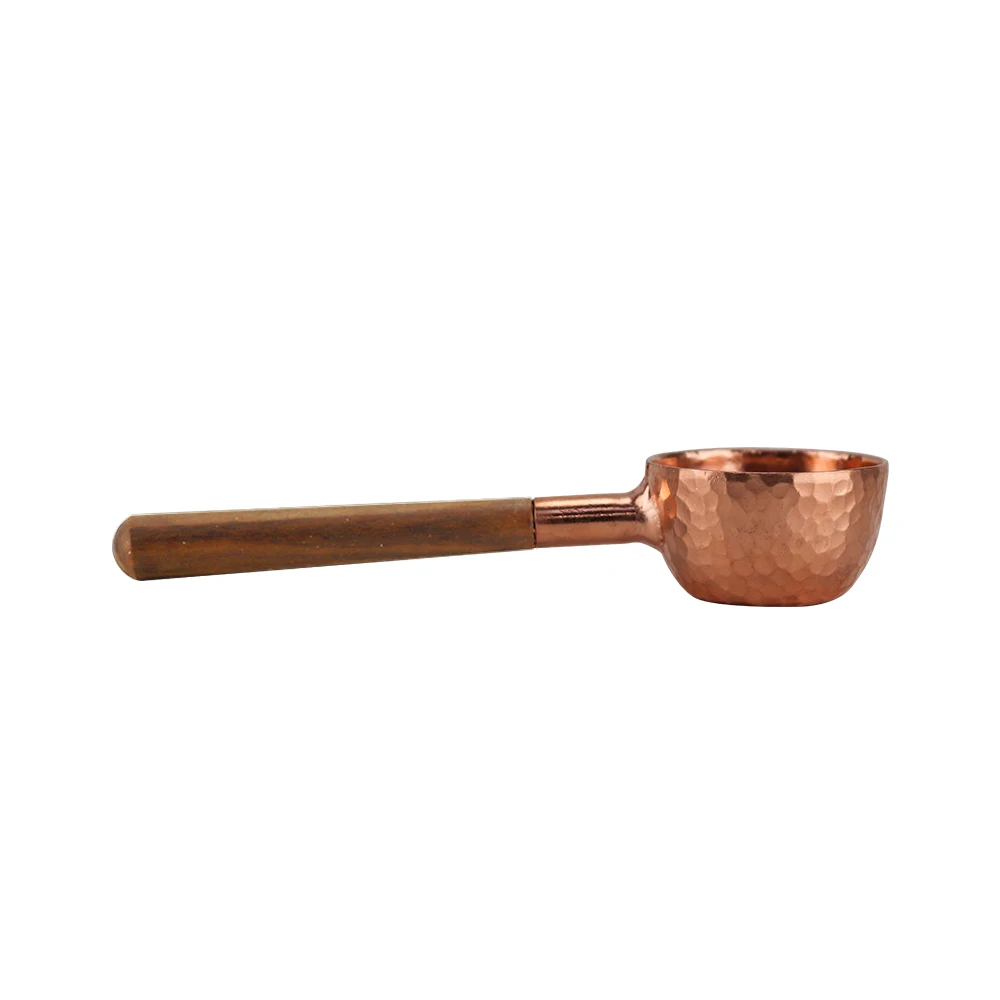 Productos de cocina creativos, cuchara de caf&eacute; de cobre, cuchara medidora de caf&eacute; de cobre, cuchara de caf&eacute;, &iexcl;Nuevo!-5