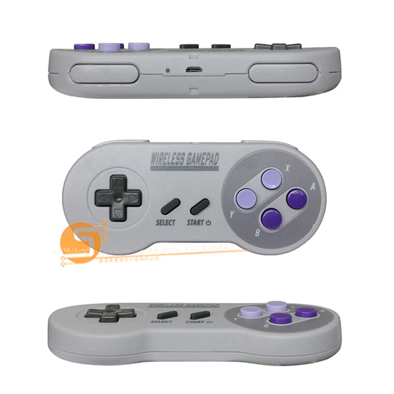 Беспроводной мини контроллер SNES 2 4G классический геймпад игровая ручка с