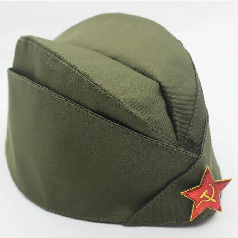 Военная Униформа шапка для русской армии Кепки зеленый камуфляж значок Для
