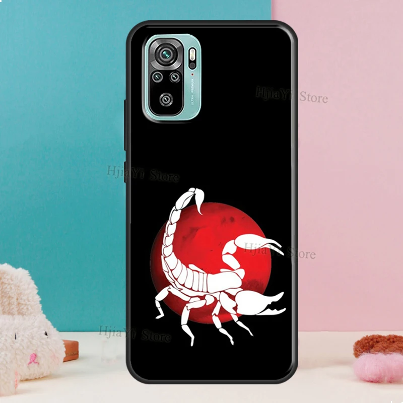 Чехол СКОРПИОН для Xiaomi Redmi Note 9 Pro 8T 9S Note8 Note10 чехол 9C 9T 9A K40|Бамперы| |