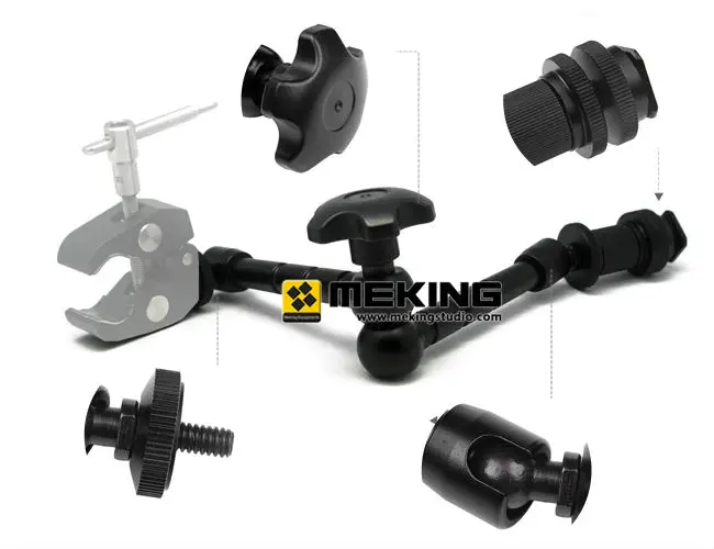 Супер зажим регулируемый волшебный Шарнирный рычаг для монтажа HDMI монитора