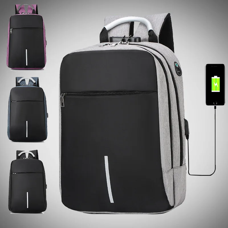 

Men's backpack computer bag business casual shoulder bag men multi-functional high-capacity travel backpack anti-theft