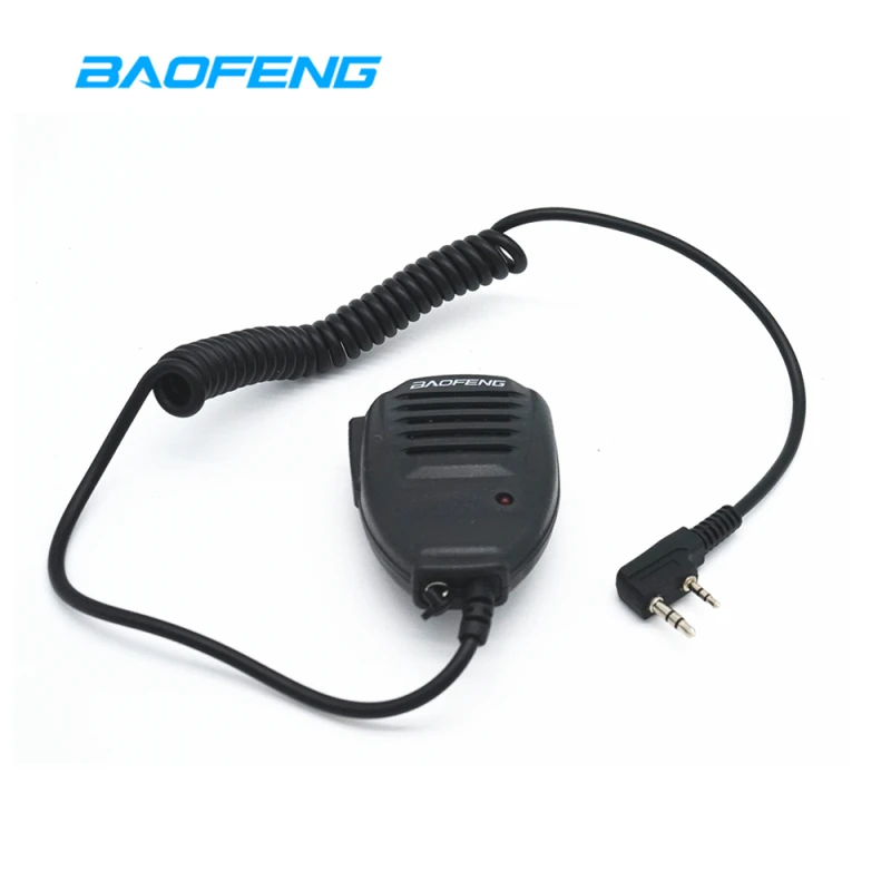original baofeng uv82 microphone portable cb radio speaker mic handheld ptt for two way radio walkie talkie uv 5r bf 888s uv 82 free global shipping