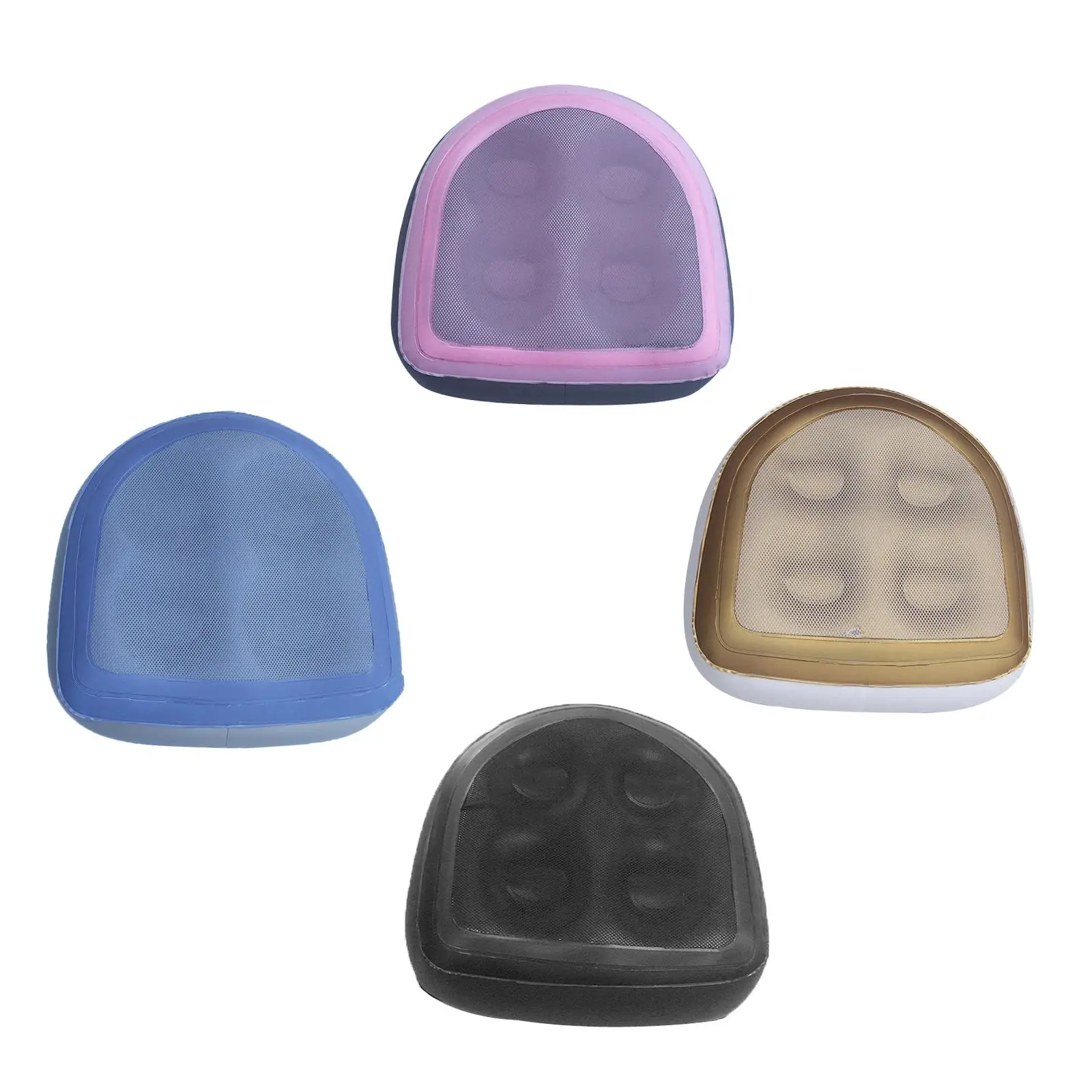 

Inflatable Spa Massage Cushion Multifunctional Chair Cushion Booster Seat Back Mat Pad Home Bathroom Hot Tub Bathtub Pillows
