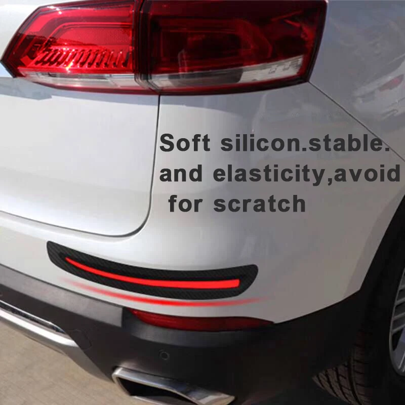

PCS Car Sticker Bumper Scratch Protection Car Front/Rear Edge Corner Guard Scratch Protection car Decoration Strip