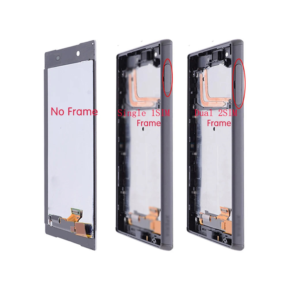 ЖК дисплей 5 2 дюйма для SONY Xperia Z5 дигитайзер сенсорного экрана в сборе рамка
