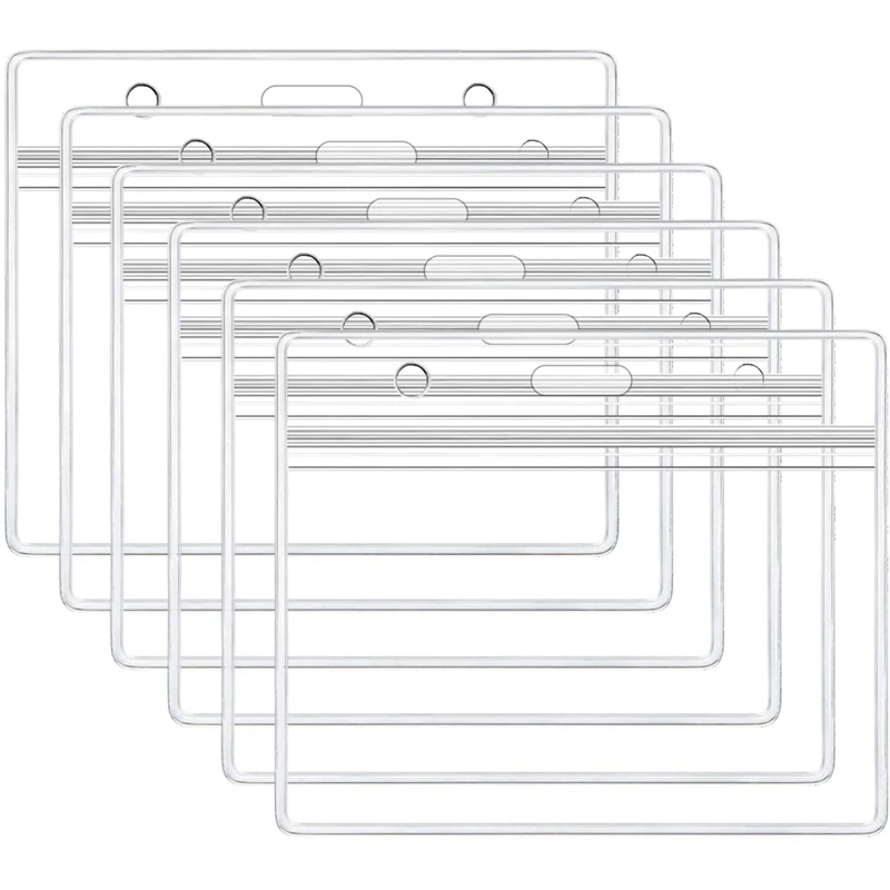 

CDC Vaccination Card Protector Immunization Record Vaccine Cards Holder Clear Vinyl Plastic Sleeve 15Pcs