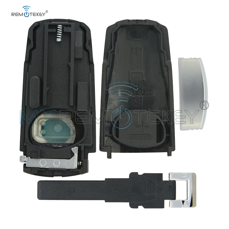 Чехол Remtekey для автомобильного ключа без ключа для VW Volkswagen Magotan Passat CC 2005-2010 3C0 959 752BA 3 кнопки