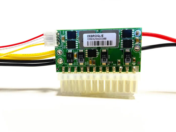 db9325a dc 6pin male input 12v 300w high power pico dc atx 24pin mini itx psu pico for pc computer network serve free global shipping