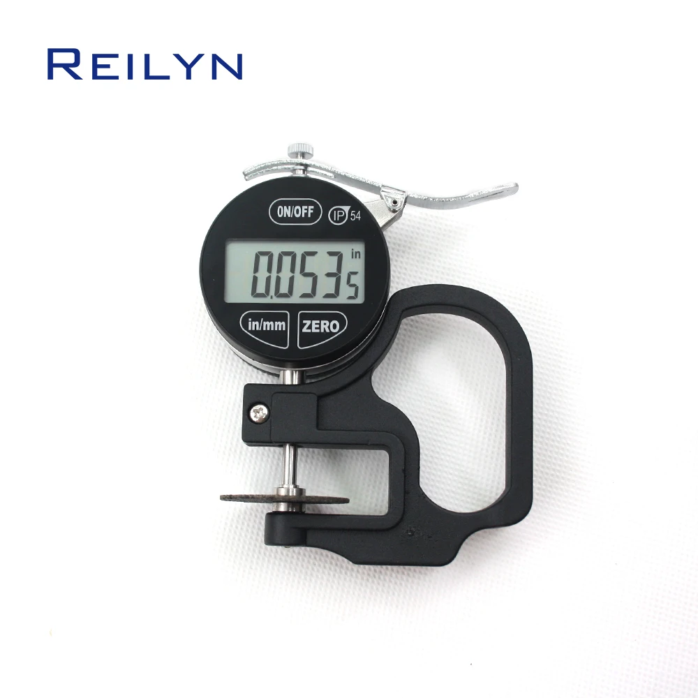 Водонепроницаемый цифровой индикатор циферблата по Цельсию 0-10 мм 0-25 ЖК-дисплей 0