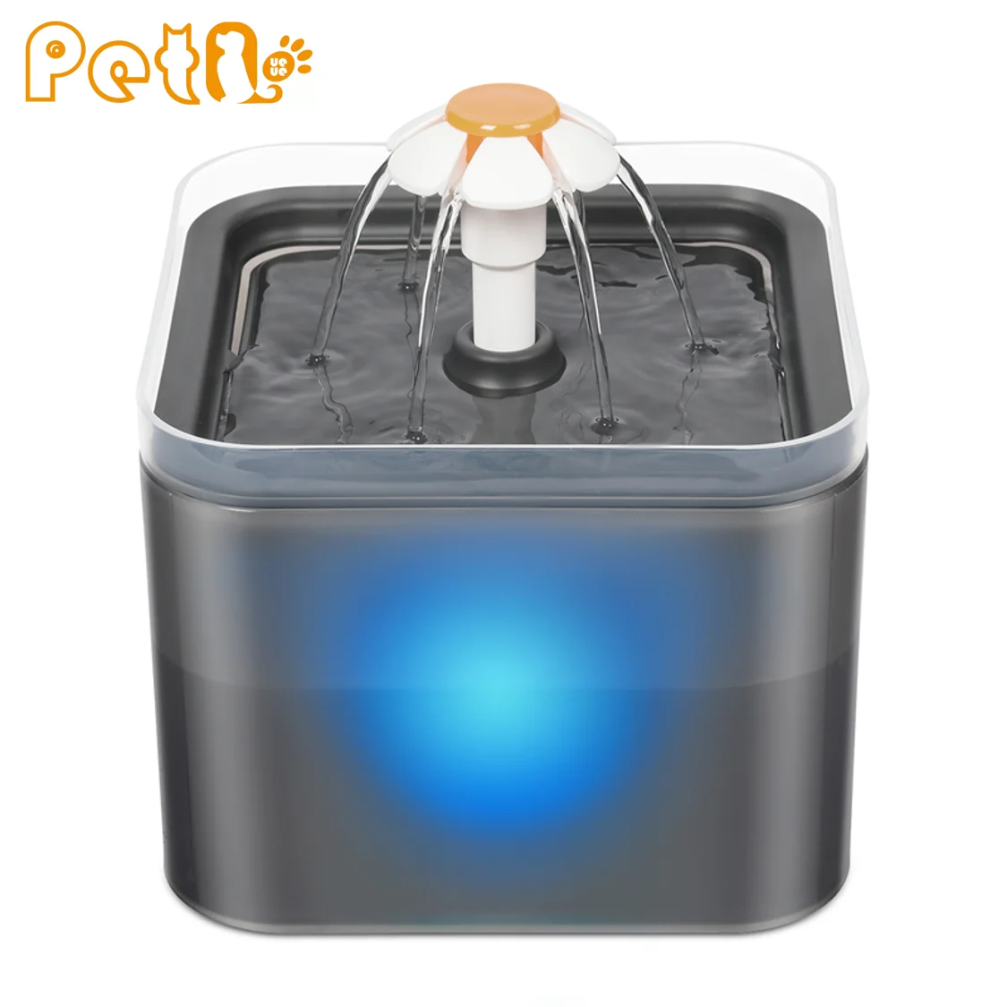

PetQueue 2L Cat Dog Pet Water Fountain BPA Free PP Drinking Fountain Automatic Pet Water Dispenser Hot Sale Pet Waterer Feeder