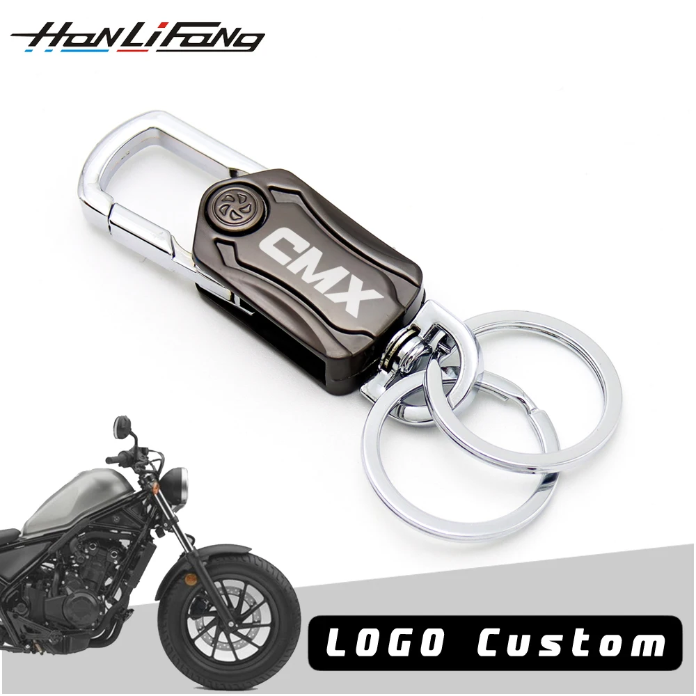 

For Honda Motorcycle Keychain Rebel CMX CMX500 CBX750 CBX750F Multi-Function Keyring Custom Lettering Emblems Moto Keychain