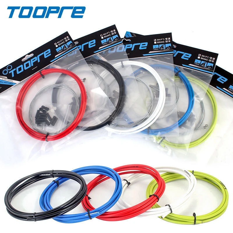 

2.5M+2M Suit Bicycle Shifters Derailleur Brake Cables Shift Cable Tube 4mm/5mm MTB Road Bike Shifter Brake Cable Line Pipe