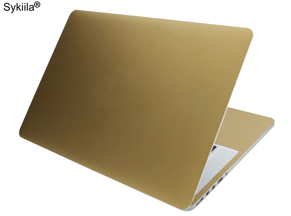 Sykiia для Macbook кожи из углеродного волокна Air 11 13 Pro 13 15 16 retina 12 крышка всего тела Защитная Наклейка Виниловая наклейка серебро